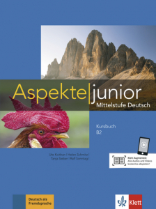 Aspekte junior B2Mittelstufe Deutsch. Kursbuch mit Audios und Videos